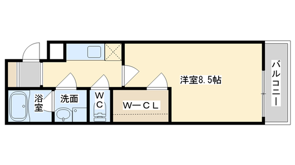 フジパレスタカシロⅠ番館の物件間取画像